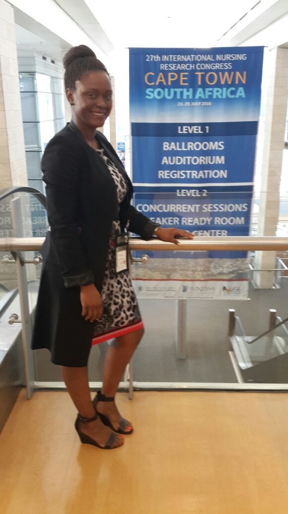 Presentation at Sigma Theta Tau in SouthAfrica