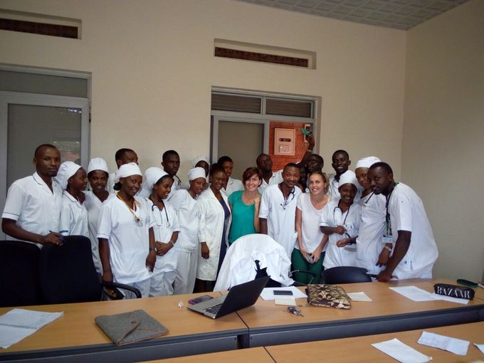 Another end of clinical rotation. It's always rewarding to see nursing students enjoying their learning process and grasping the advanced concepts.
